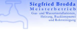 Flaschner Nordrhein-Westfalen: Siegfried Brodda Gas - Wasser - Heizung